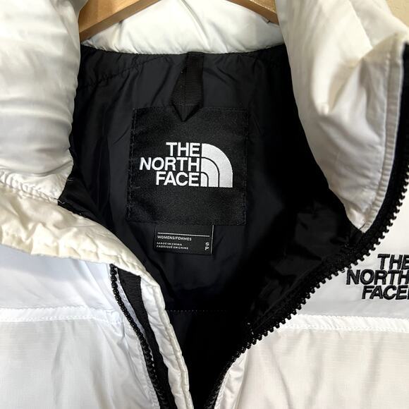 The Northface 700 Goose Down White Vest Sz S - Picture 6 of 12